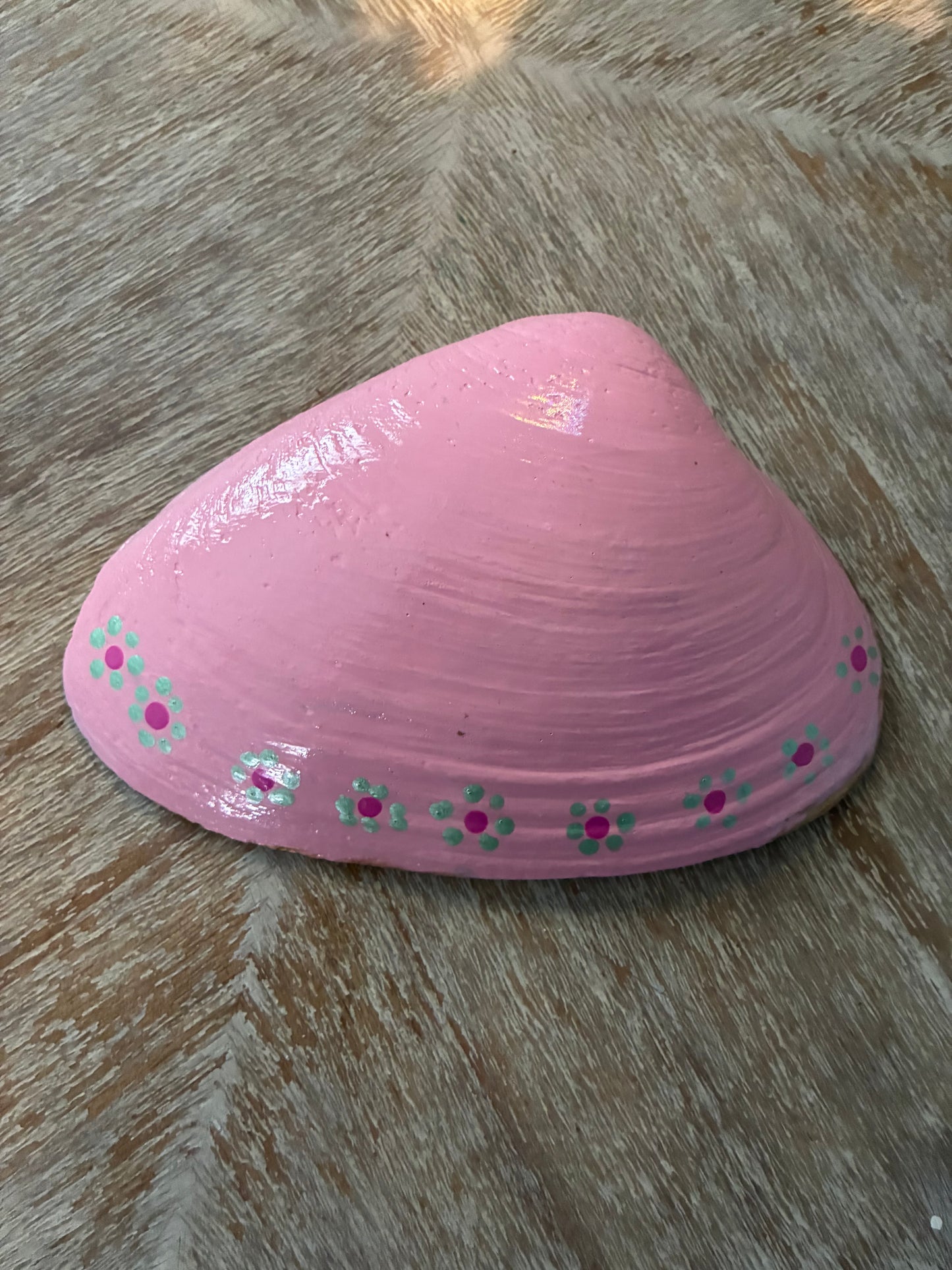 Extra Large Garden Flowers Clam Shell