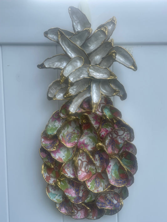 Caspari Tobacco Leaf PINEAPPLE Artwork