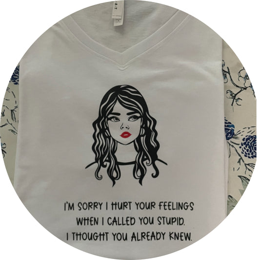 I'm sorry - SASSY SAYING Short Sleeve T-shirt