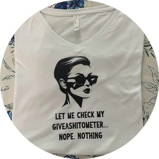 Let me check- SASSY SAYING Short Sleeve T-shirt