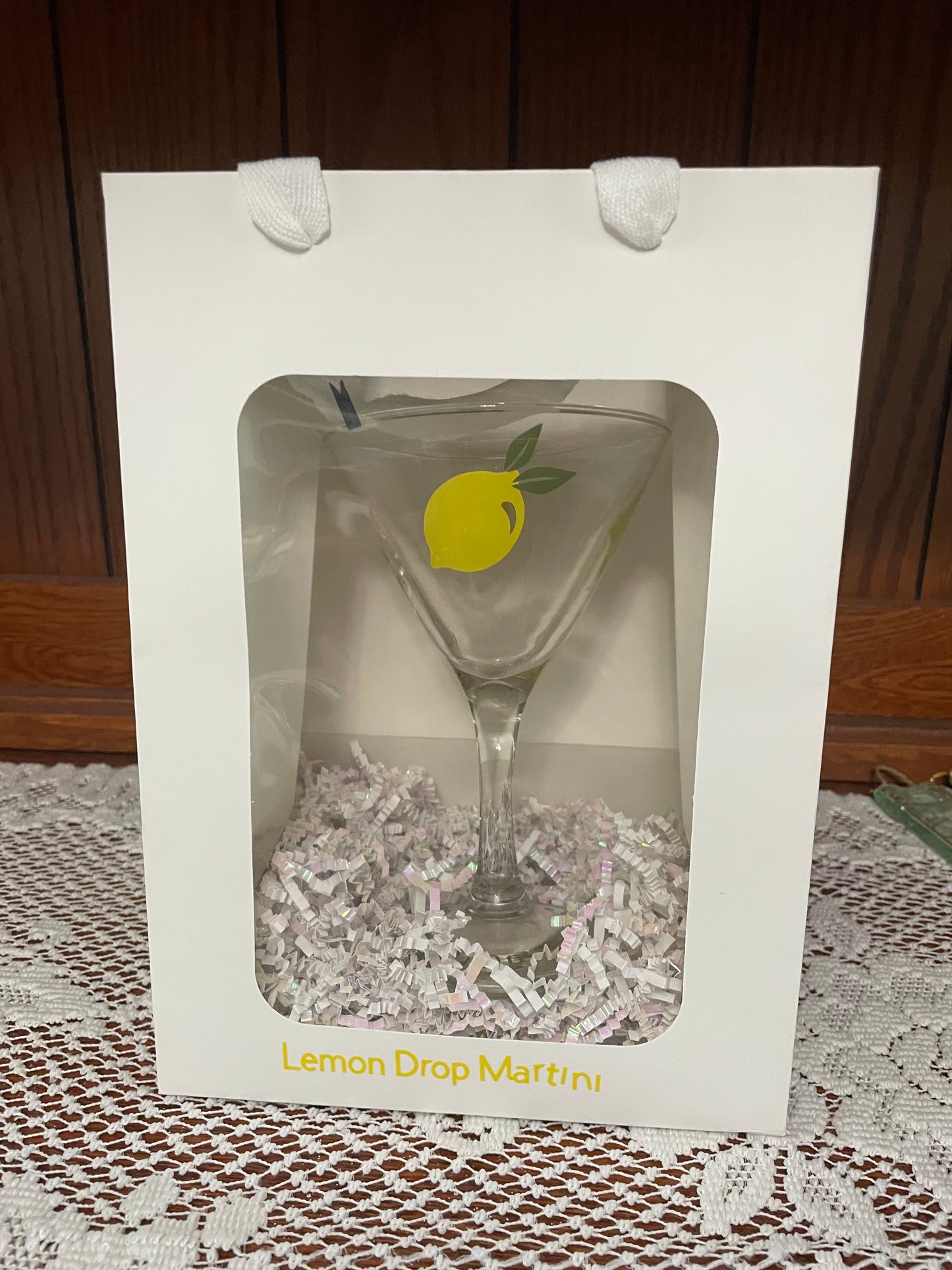 Lemon Drop Martini Glass