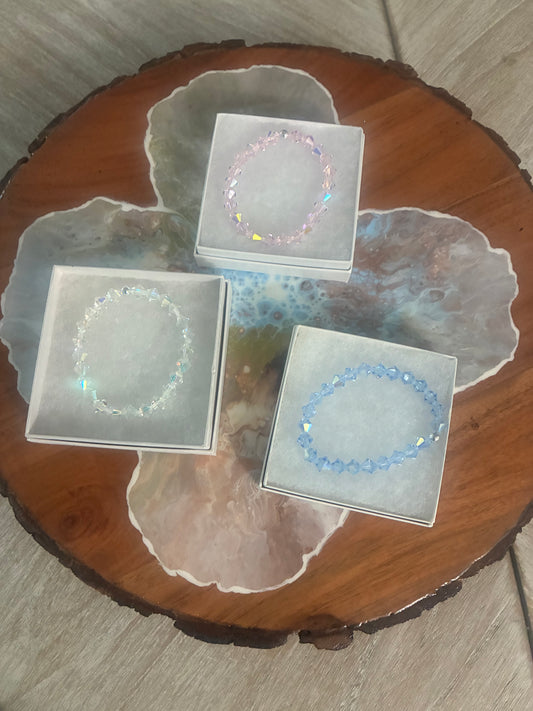 Czech Crystal Bracelet 8mm