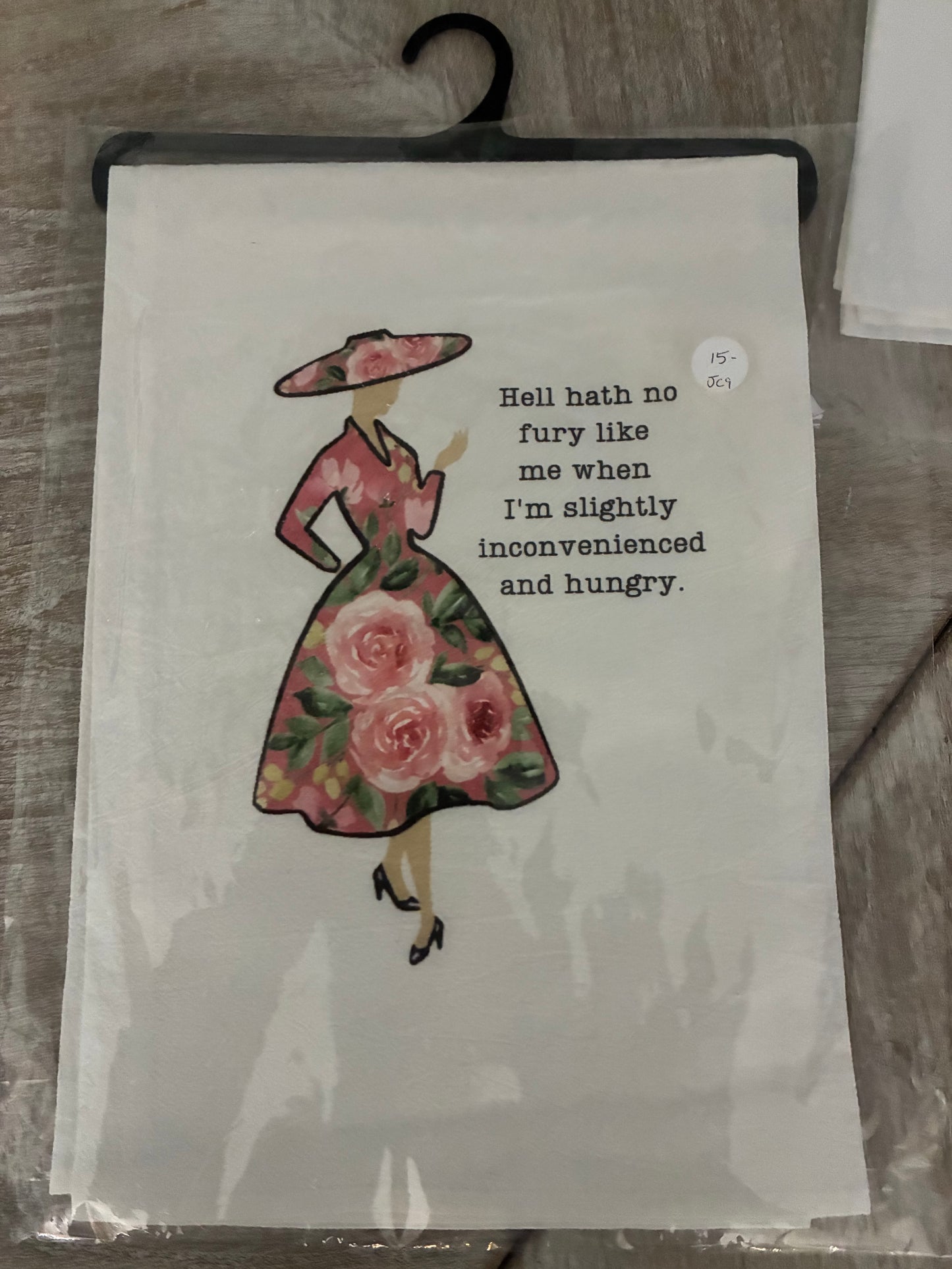 Hell hath no fury Tea Towel