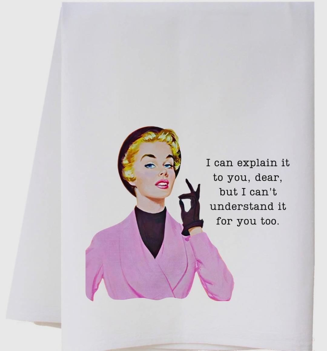 I can explain to you is Tea Towel