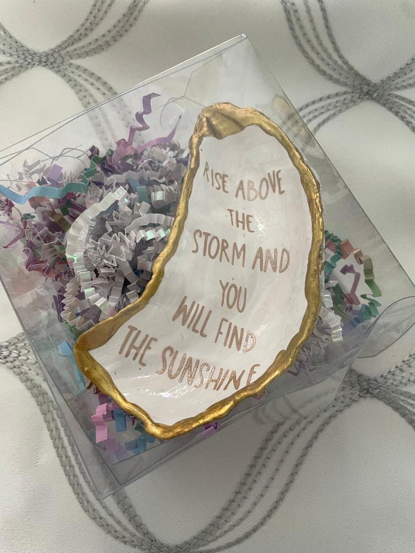 Inspirational Shell Rise Above the Storm