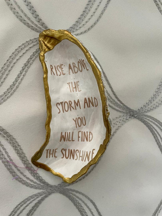 Inspirational Shell Rise Above the Storm