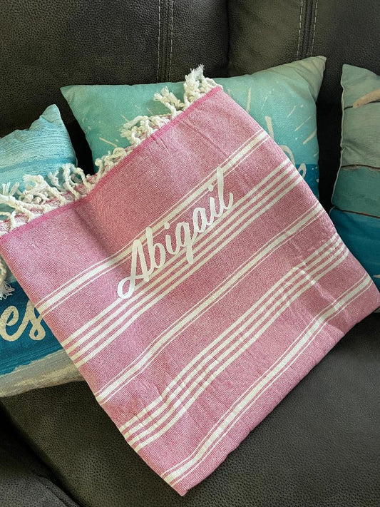 Cost for Personalization of Pesthemal Towel