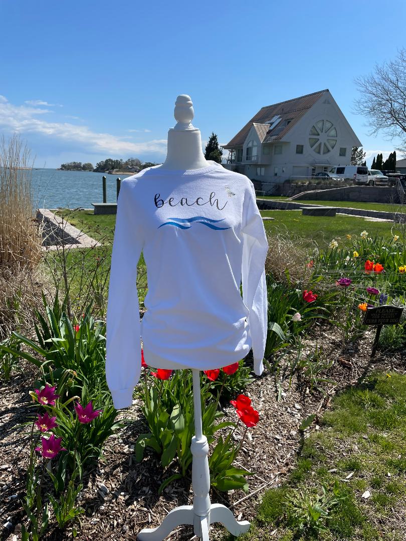Long Sleeve T-Shirt Beach