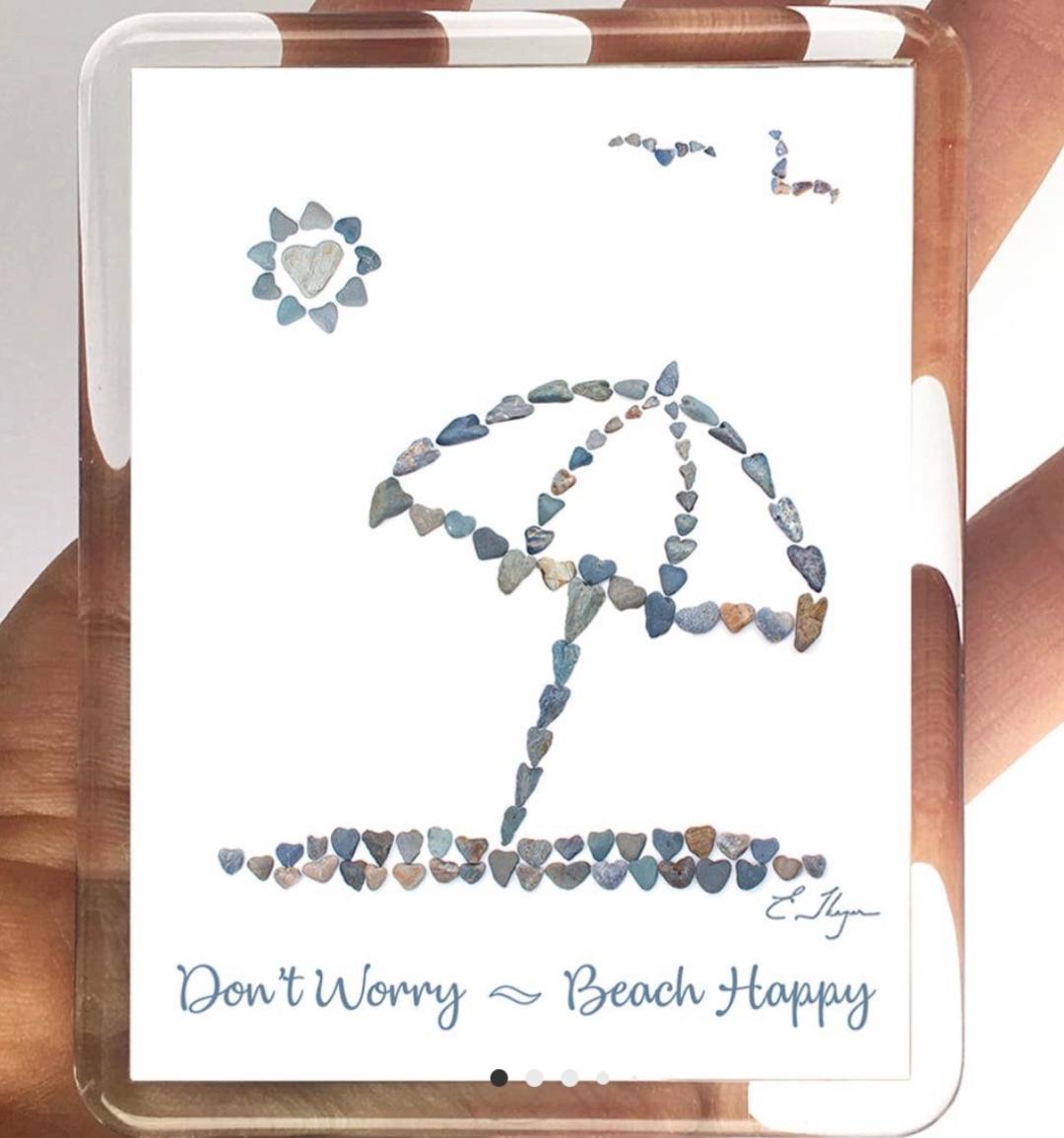 Beach Happy Magnet