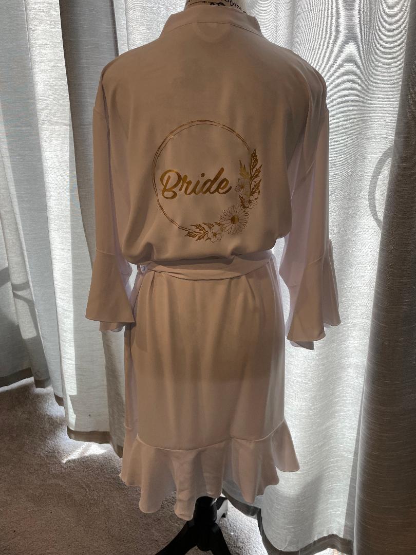Bridal Party Ruffle Robe