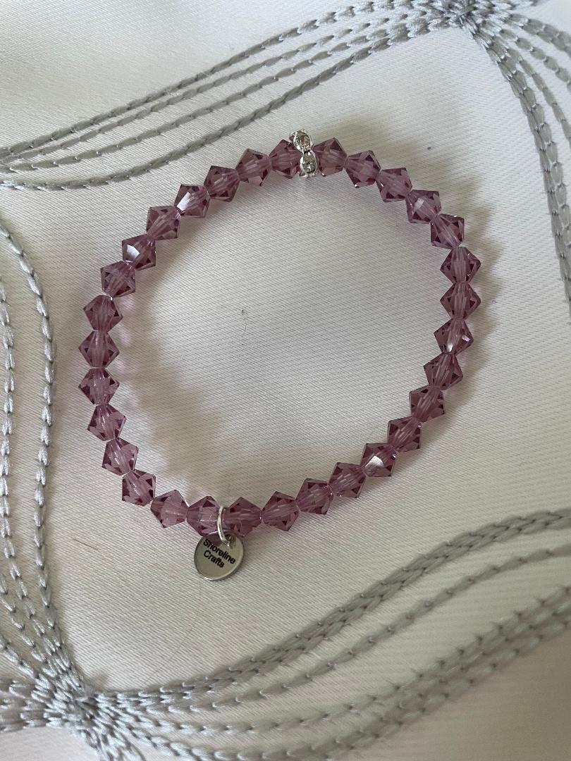 Czech Crystal Bracelet 6mm