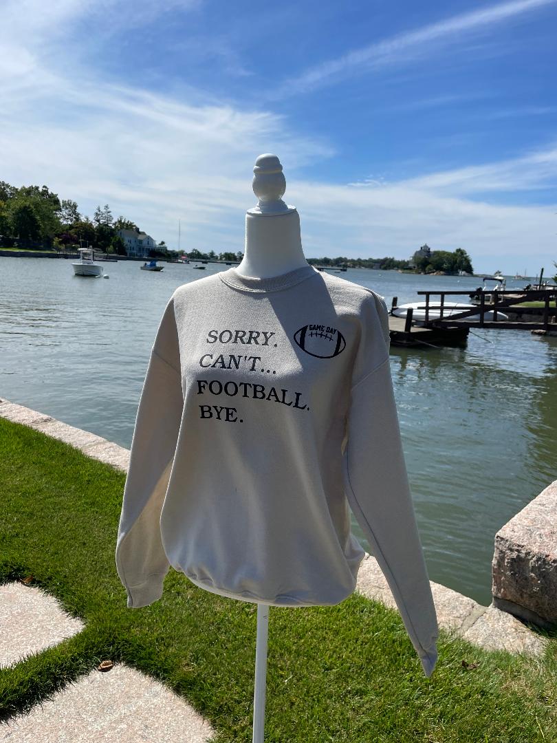 Adult Unisex Heavy Blend Crew Football Sweatshirt