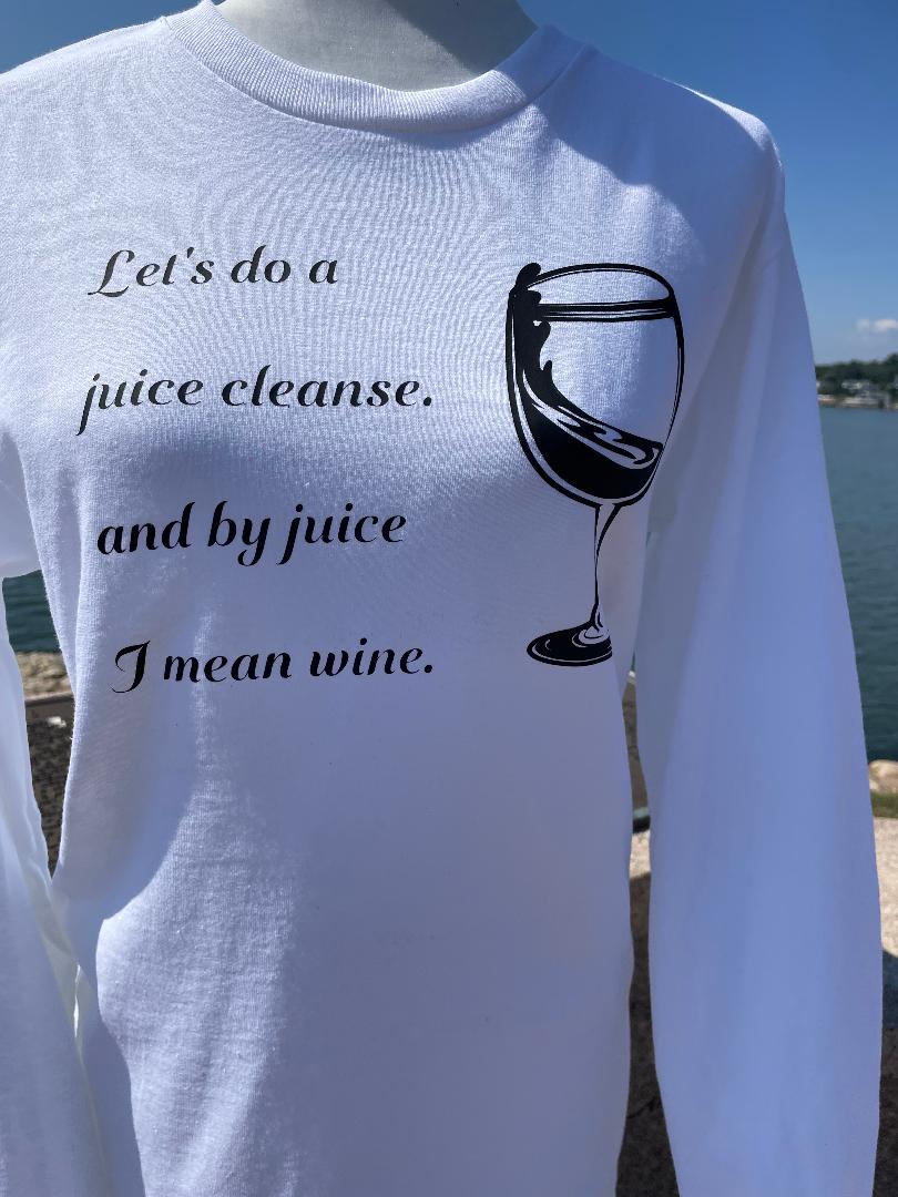 Long Sleeve T-Shirt Juice Cleanse