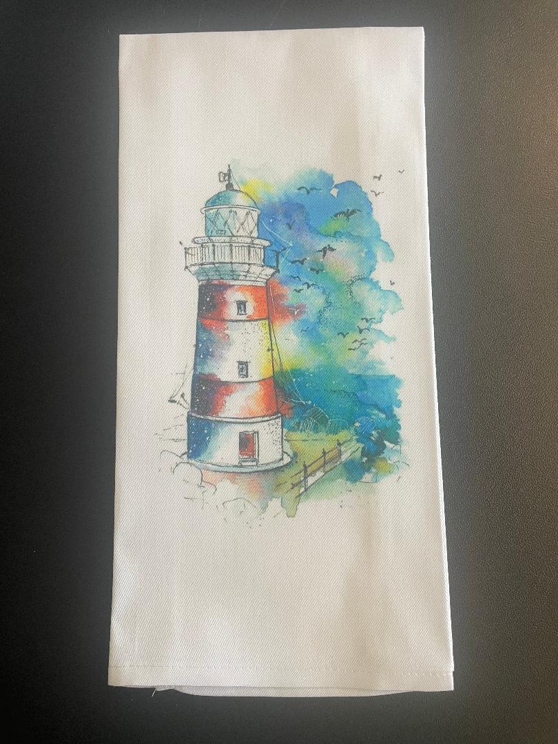 Watercolor Lighthouse