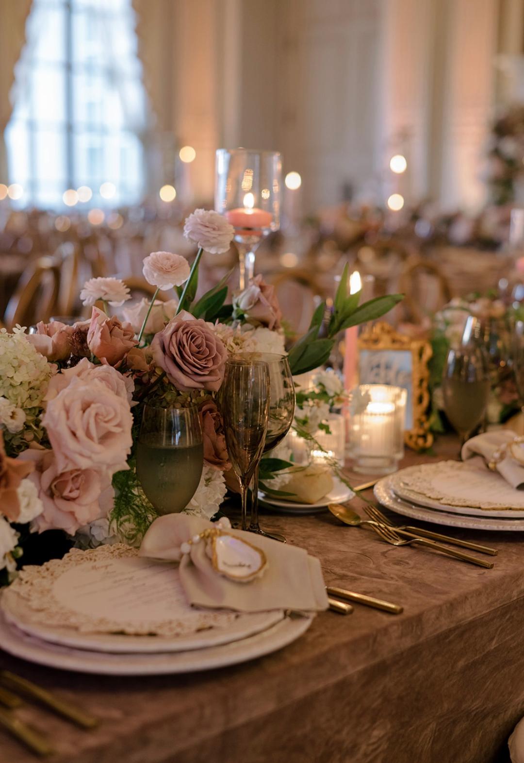 Wedding Custom Napkin Rings Place Setting & Favor