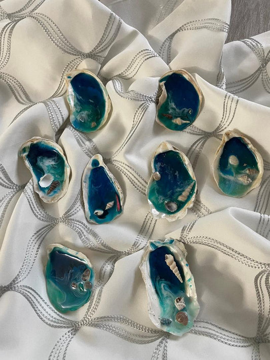 Ocean Oyster Shell Art