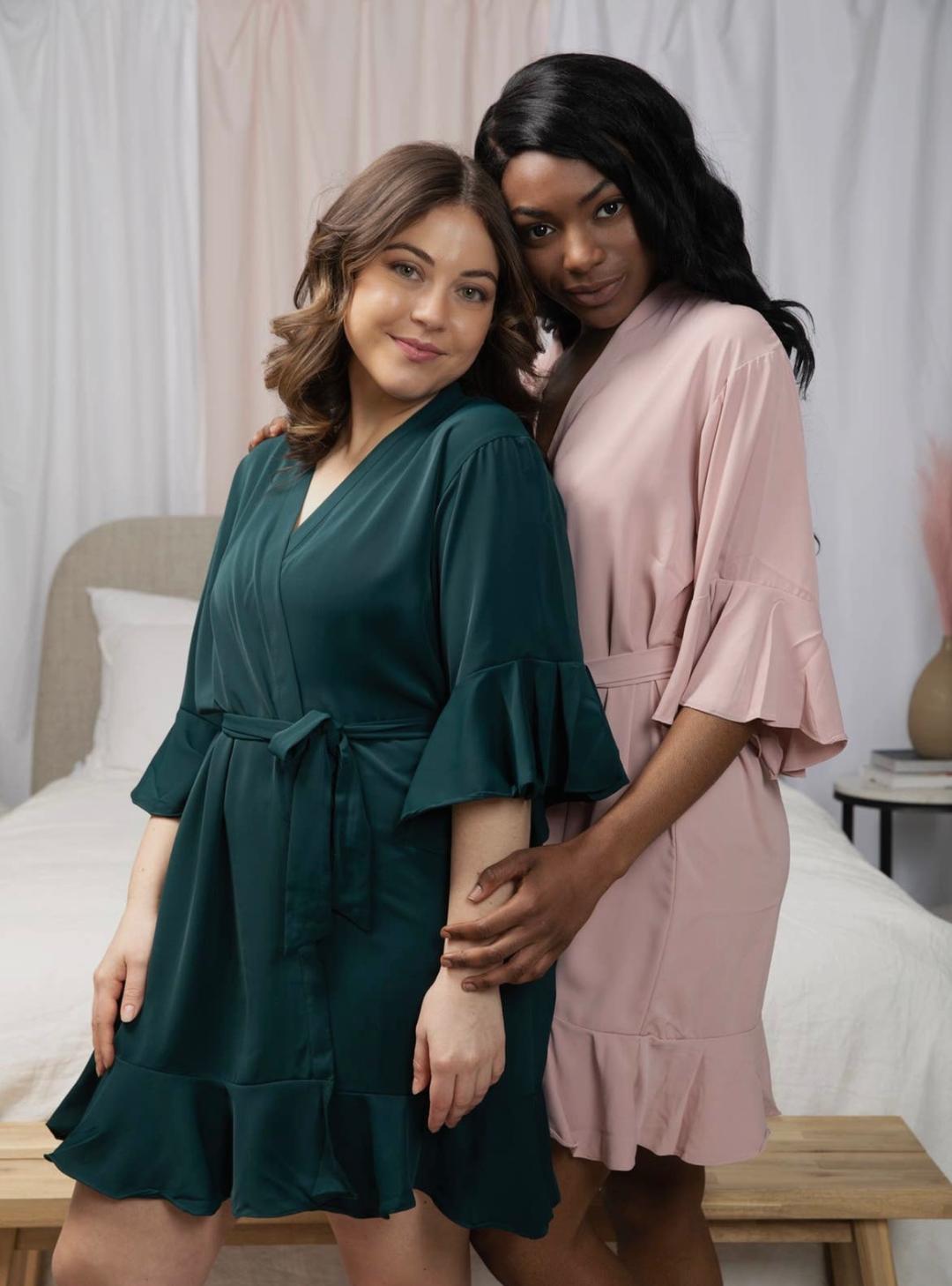 Bridal Party Ruffle Robe