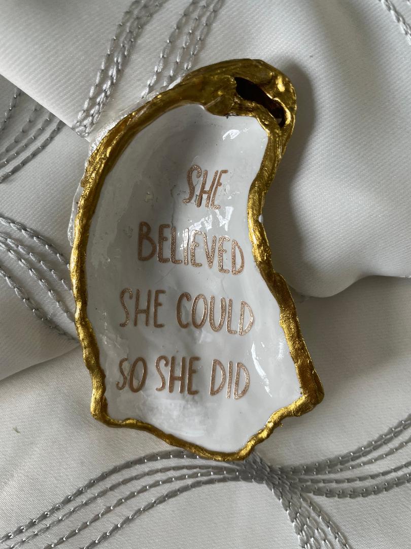 Inspirational Shell She Believed She Could So She Did