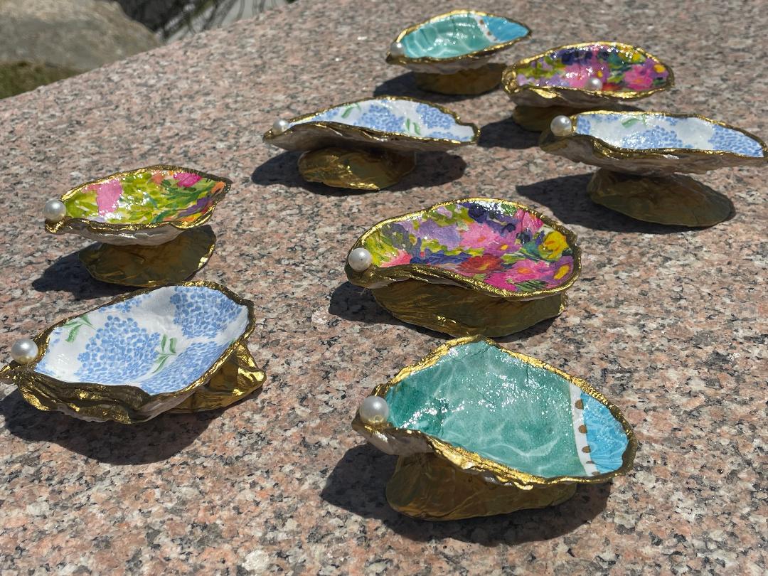 Oyster Shell Trinket Dish