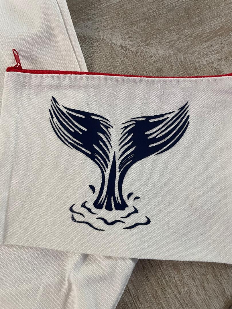 Tote and matching Cosmetic Bag