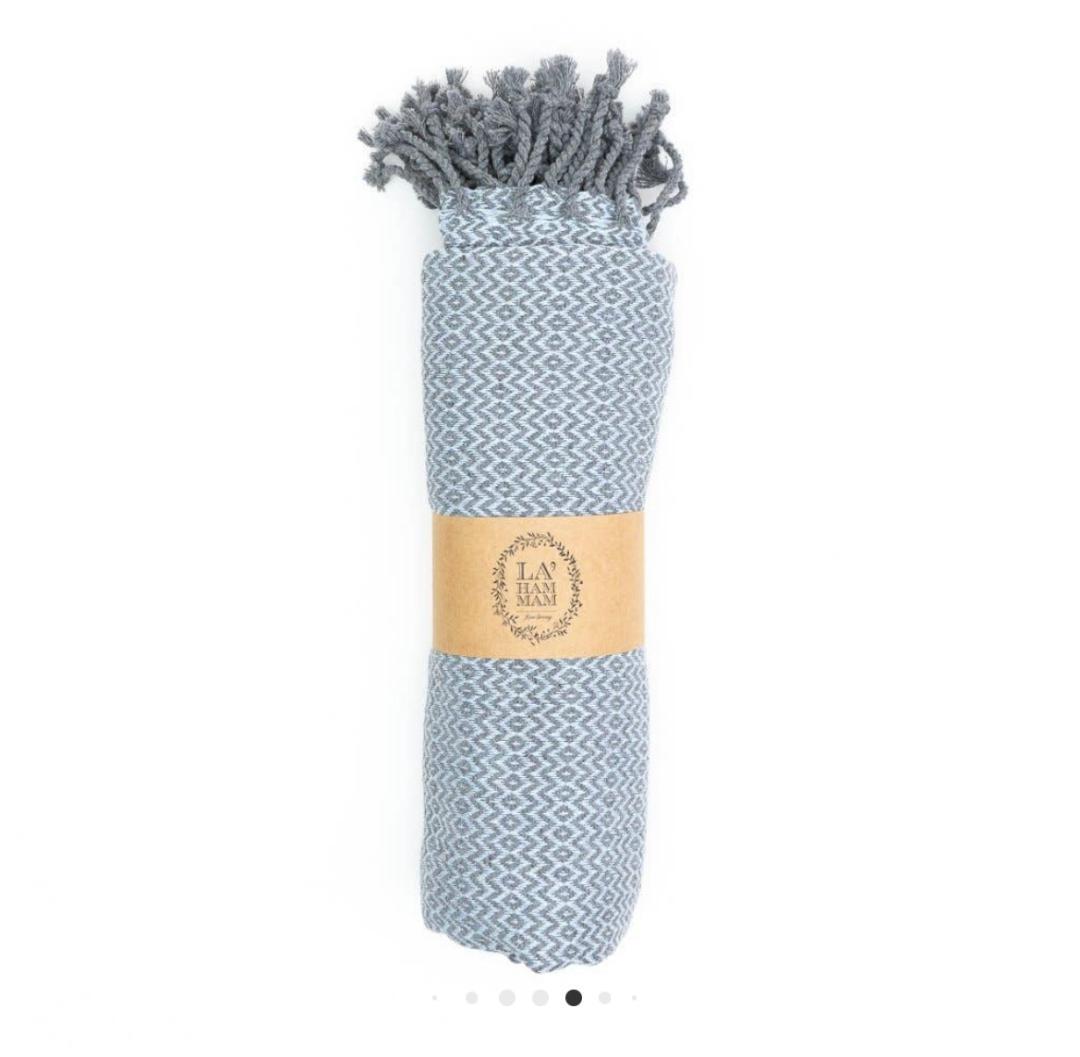 Cairo Peshtemal Blue Beach Towel