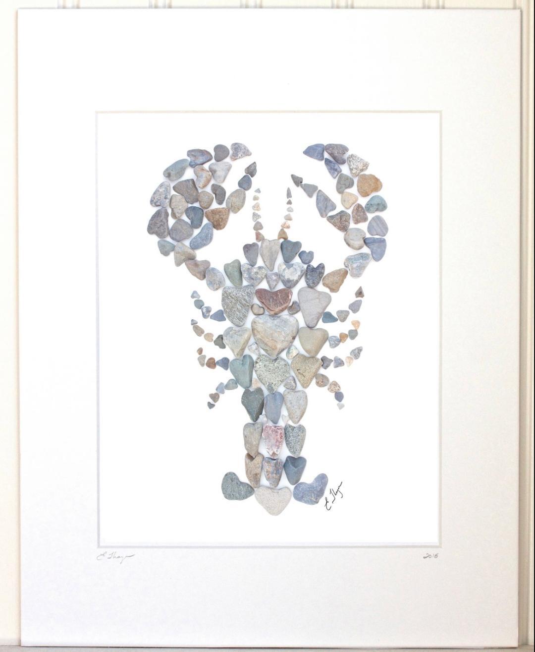 Love Rocks Me Large Lobster Print