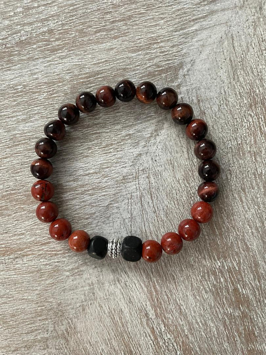 Unisex Gemstone Beads Bracelet