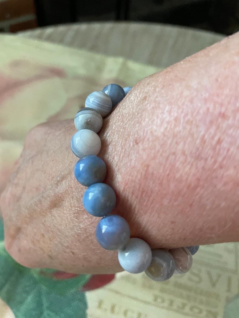 Blue Agate Bracelet
