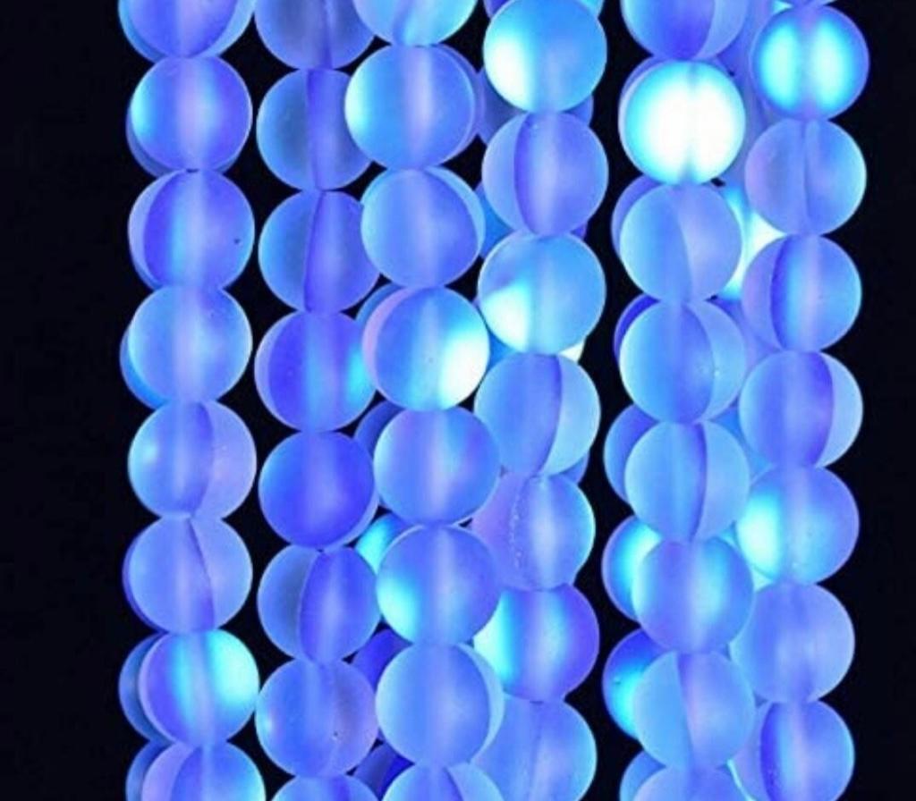 Blue Mystic Aura Quartz Gemstone Bracelet