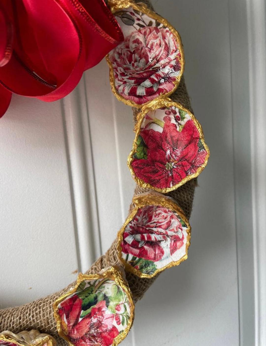 Christmas Bouquet Wreath