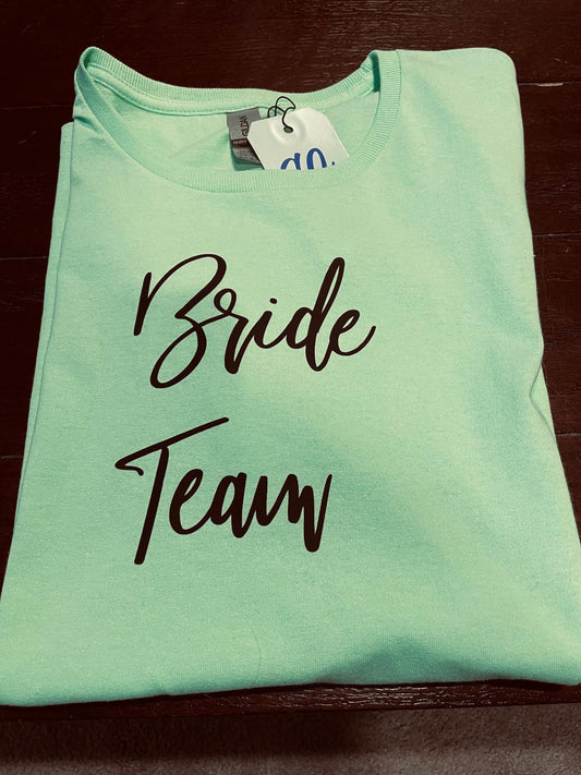 Bridal Party Ladies' T-Shirt Lime