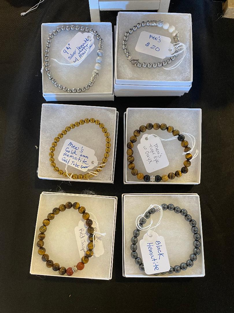 Unisex Gemstone Beads Bracelet