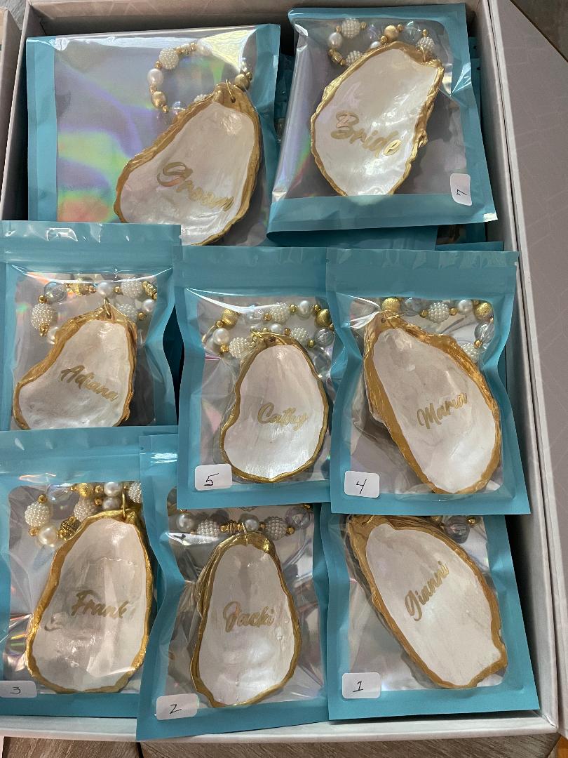 Wedding Custom Napkin Rings Place Setting & Favors