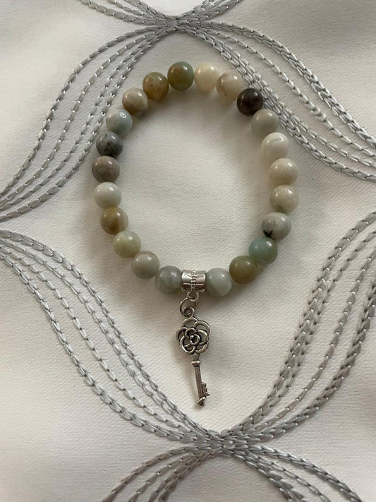 Amazonite Beads Bracelet