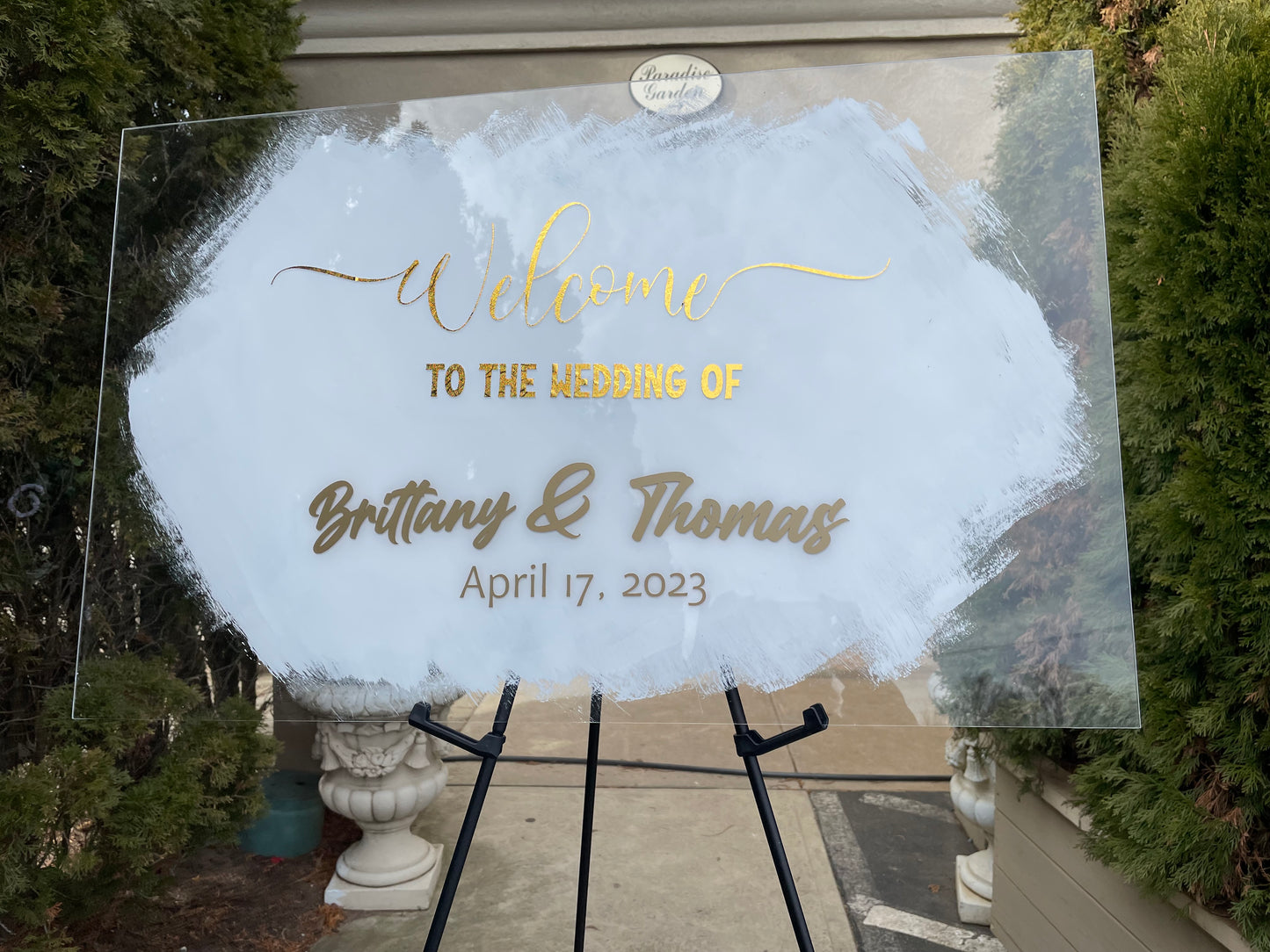 Personalized Wedding Sign