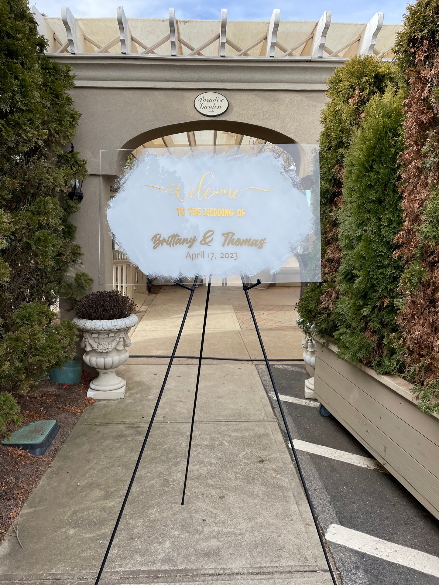 Personalized Wedding Sign