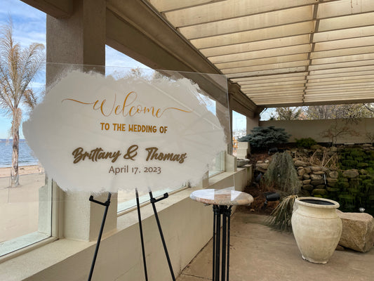 Personalized Wedding Sign