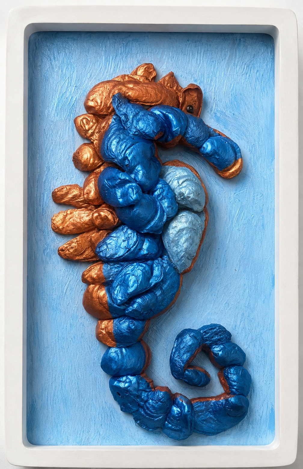 Coastal Seahorse Wall Art