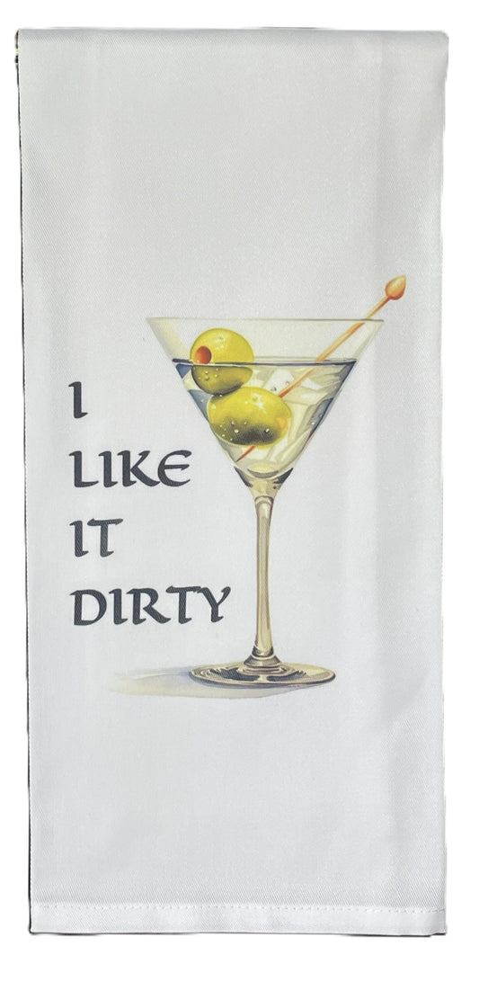 Dirty Martini Tea Towel