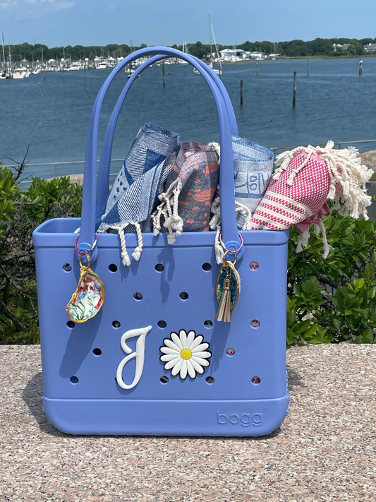 Beach Bag Oyster Shell Charms