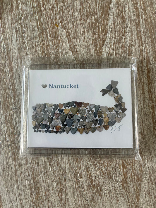 Nantucket Whale Magnet