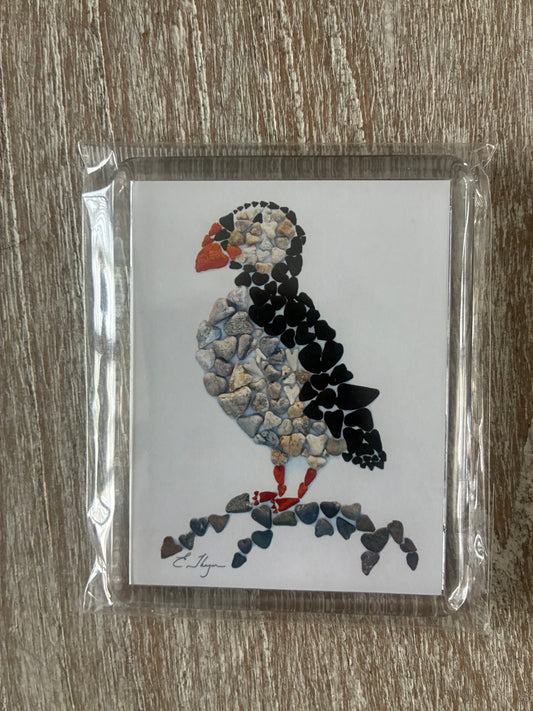 Colorful Puffin Magnet