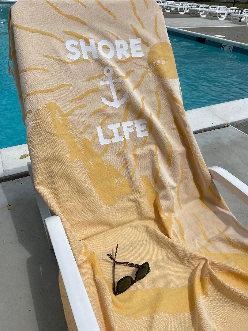 Sunny Utah Yellow Peshtemal Beach Towel