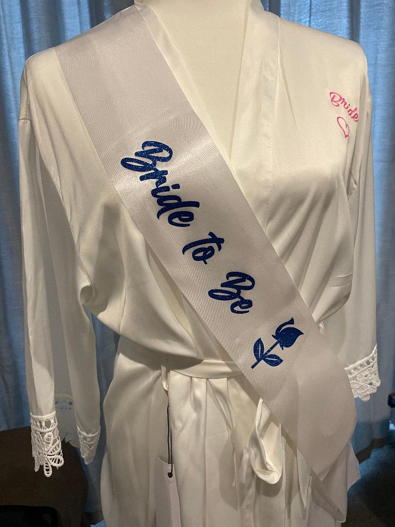 Bride to Be Satin Sashes