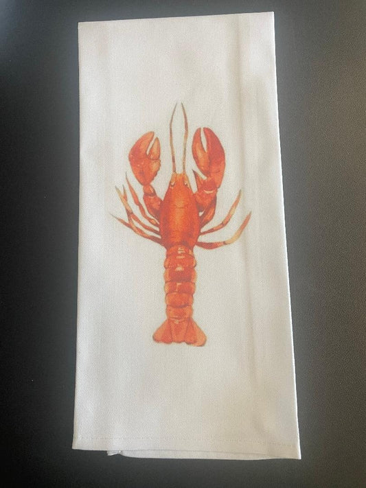 Tea Towel Lobster