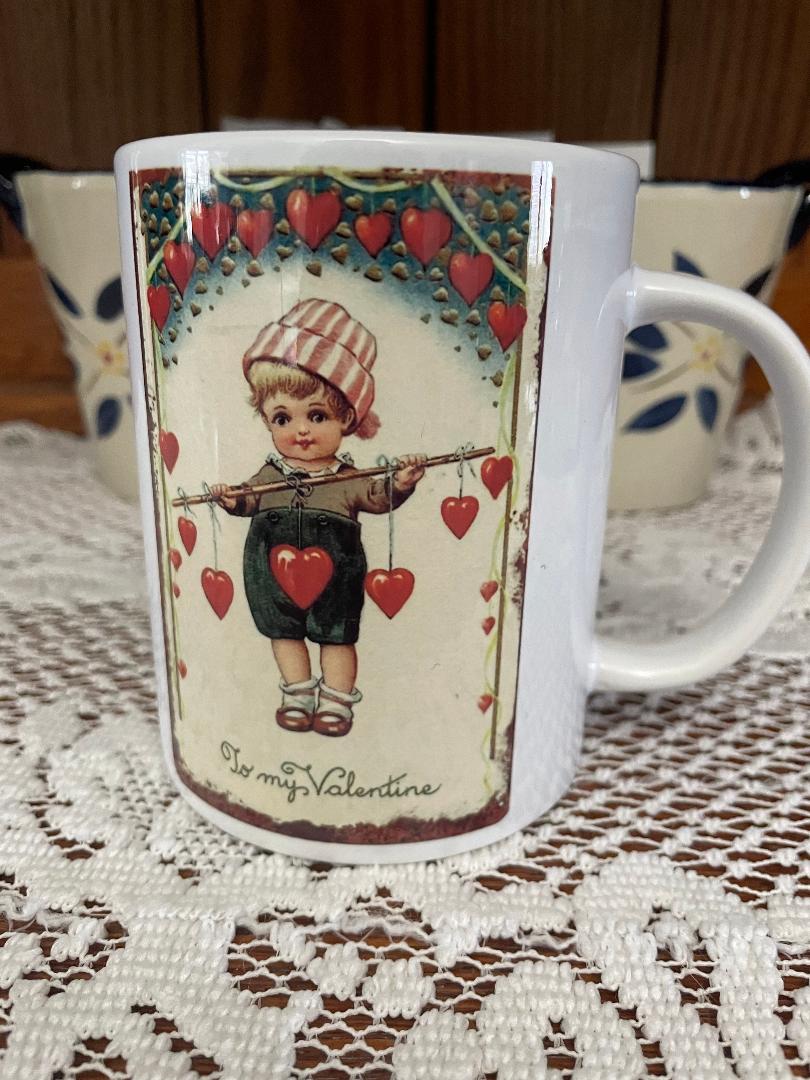 Vintage Valentine Mug