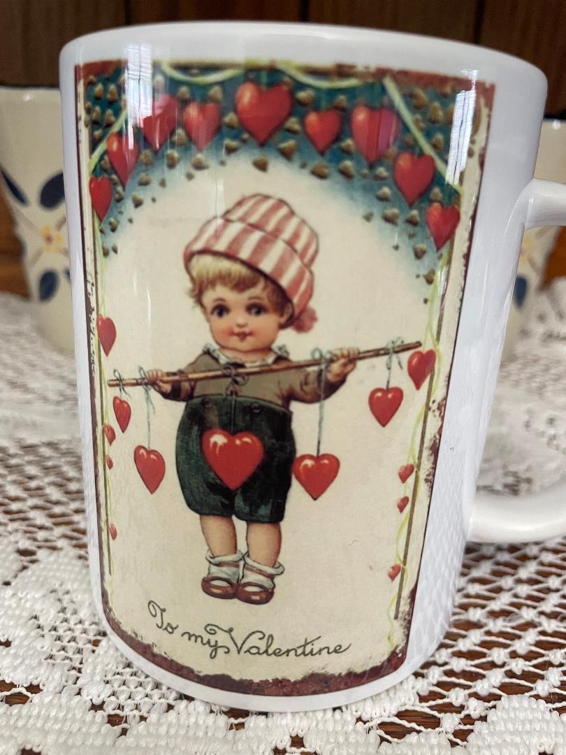 Vintage Valentine Mug