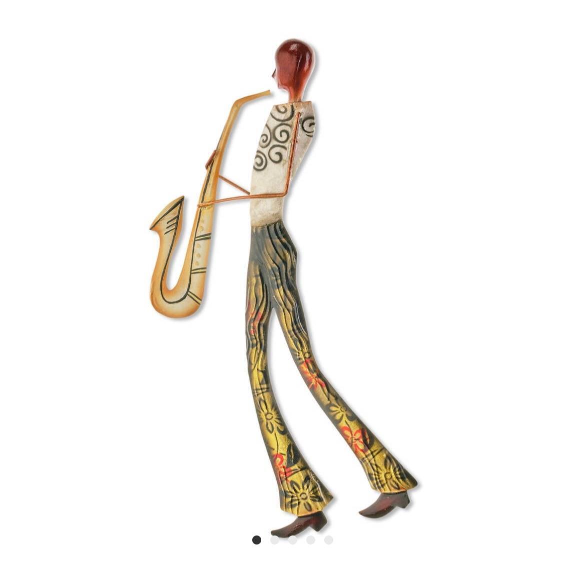 Musician Wall Decor Sax Player