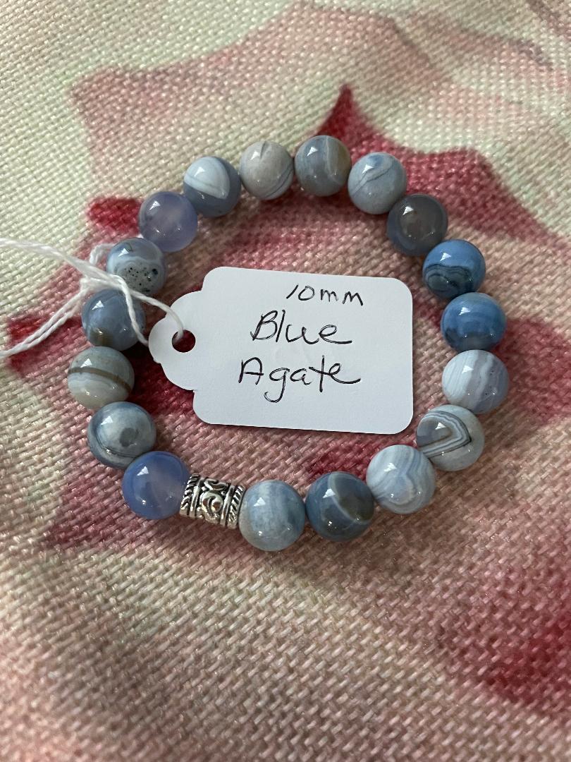 Blue Agate Bracelet