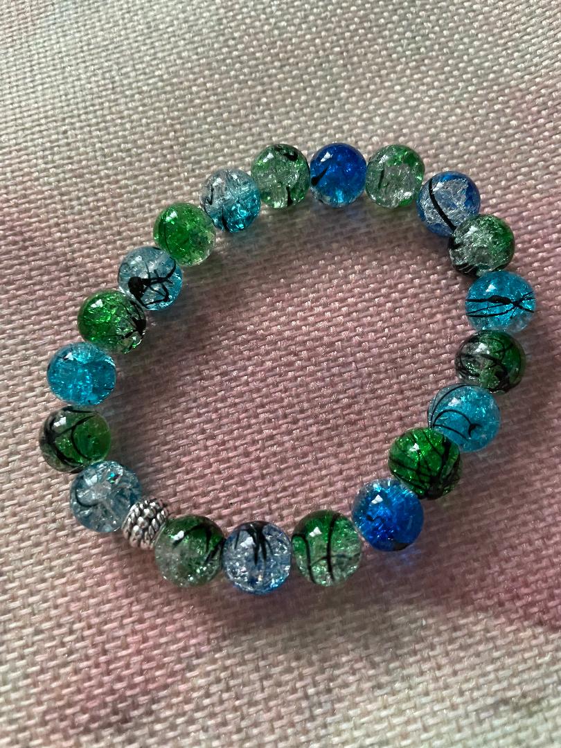 Blue Green Mix Bracelet